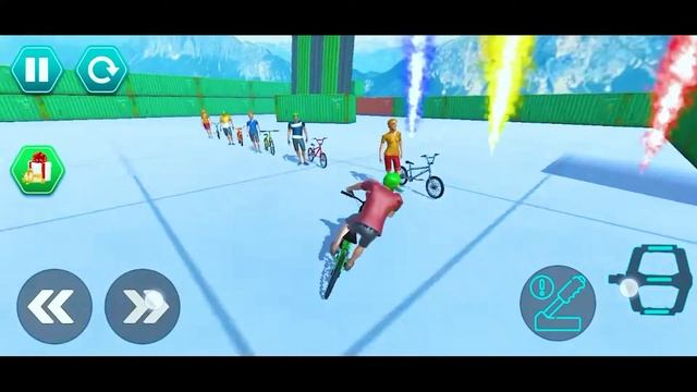 BMX Cycle Stunt Game - Mega Ramp Bicycle Racing - Android Gameplay смотреть онлайн