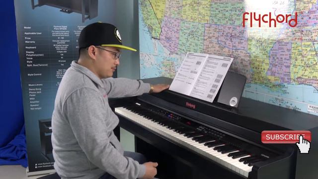 How to Record Digital Piano - Flychord DP420K - Easy Way смотреть онлайн