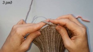 МУЖСКАЯ ШАПКА спицами МАСТЕР-КЛАСС