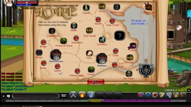 Adventure Quest Worlds Gameplay Footage смотреть онлайн
