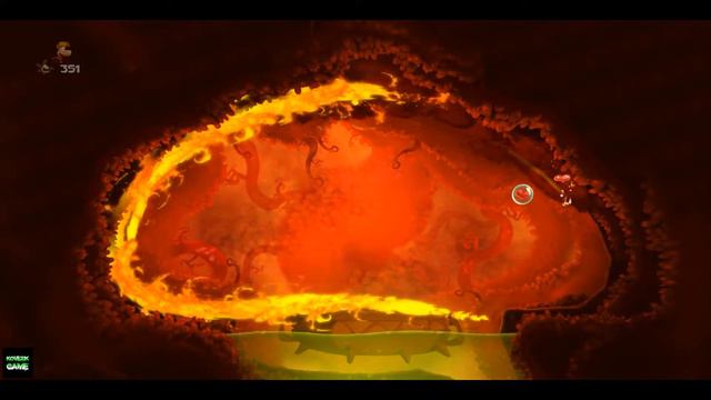 Rayman Legends, Back to Origins ТЫ БОЛЬ МОЯ СЕРДЕЧНАЯ!! БОСС РОЗОВЫЙ ДИНОЗАВР!! смотреть онлайн