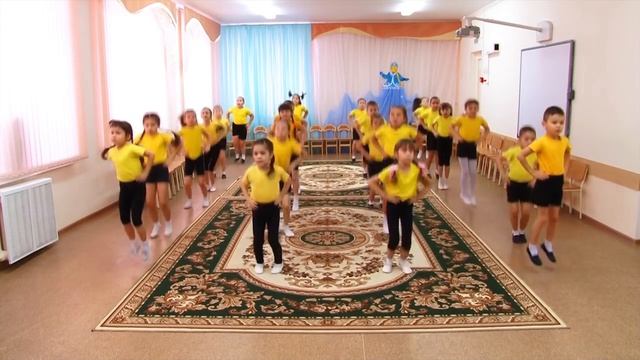 Флешмоб " Зарядка " пгт Б. Сабы дет сад " Шатлык " смотреть онлайн