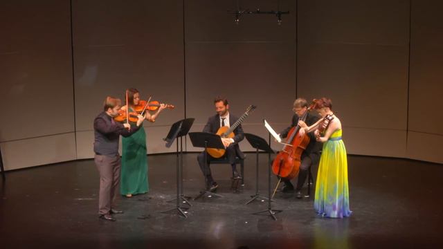 Quintet for String Quartet and Guitar | Leo Brouwer смотреть онлайн