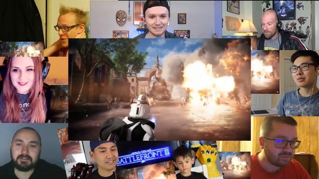 Star Wars Battlefront 2: Gameplay Trailer REACTION MASHUP смотреть онлайн
