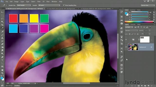 Photoshop Tutorial - Converting from RGB to CMYK via Multichannel смотреть онлайн