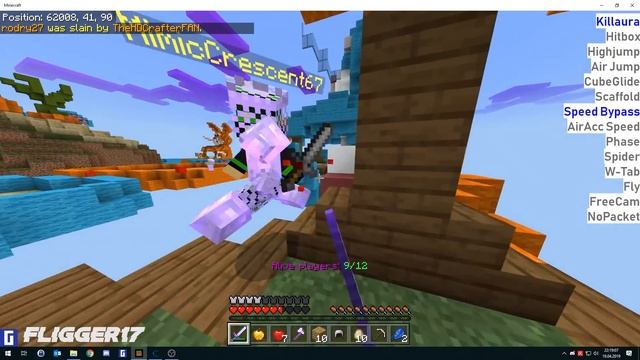 Project Genesis Killaura; Arraylist Update | Minecraft Windows 10 Edition Hack Client 1.10.1 смотреть онлайн