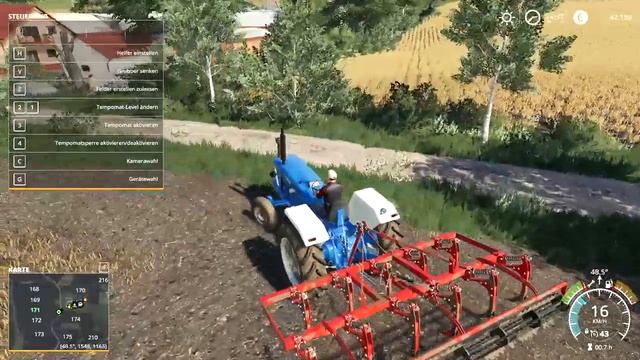 Farming Simulator 19 ford 6610 tarla hazirlama,.. смотреть онлайн