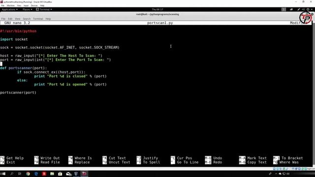 Ethical Hacking #7 : Adding raw input to our port смотреть онлайн