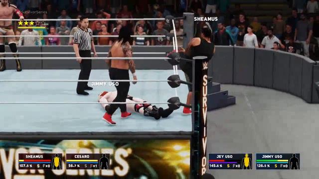 WWE Survivor Series 2017 Semi-reenactment on WWE 2k18 (Part 1) смотреть онлайн