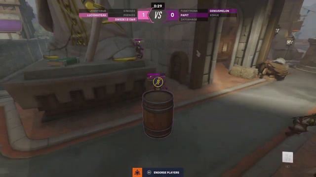 Overwatch prop hunt - Kiriko POTG смотреть онлайн