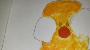 Уточка Lalafanfan рисуют бумажную уточку для Tiktok Duck Gelya Drawing  Duck лалафанфан бумажная ут