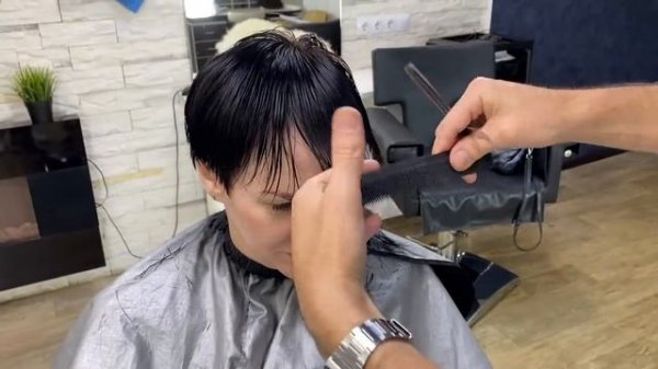 Короткая модная стрижка Пикси _ Pixie