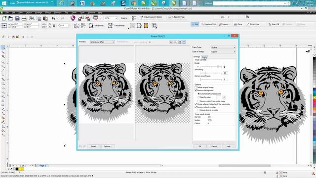 Corel Draw Tips & Tricks Clipart trace remove color смотреть онлайн