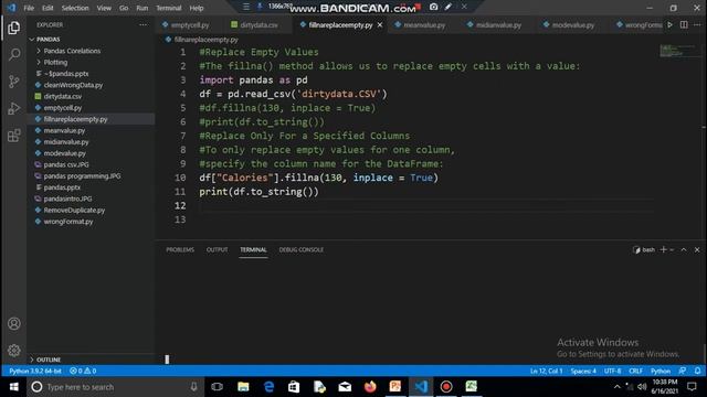 Pandas Data Cleaning Process Part-1 смотреть онлайн