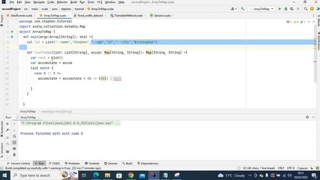 How to Convert List Elements to Map of Key Value Pair in Scala смотреть онлайн
