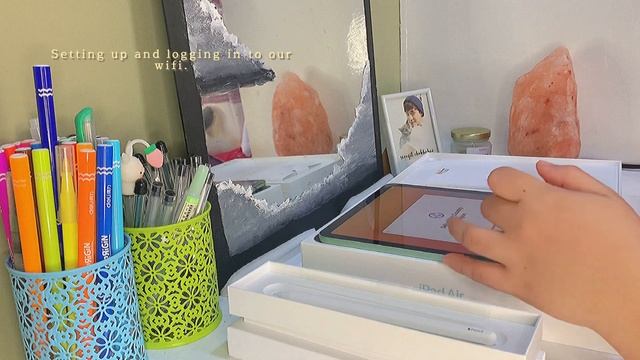 IPAD AIR 4 GREEN ? (2020) UNBOXING + ASMR CHILL FROM A NURSING STUDENT | PH?? смотреть онлайн