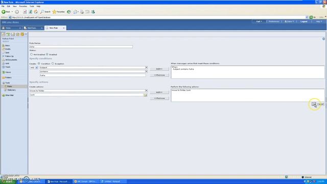 Configuring Mail Rule in Lotus Domino Server смотреть онлайн