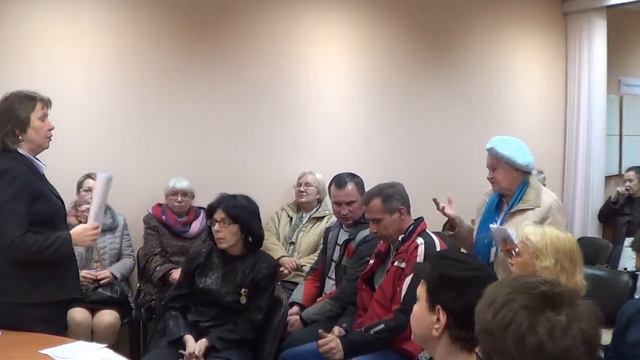 Встреча ИО главы управы Черемушки с населением 18 03 2015 смотреть онлайн