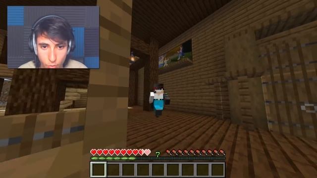 Fooling My Friend with a Hidden Base in Minecraft... смотреть онлайн
