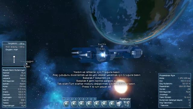 Space Engineers Gerçekçi Dünya Modu [Mod Tanıtımı Türkçe] смотреть онлайн