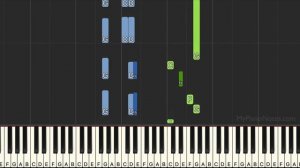 Skyfall Piano Tutorial with Chords | Easy for Beginners | Cover Song by MyPianoNotes.com