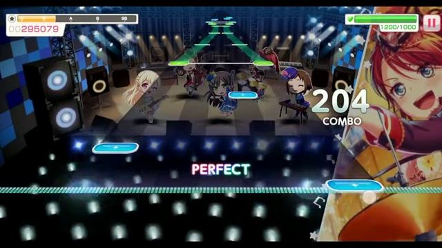 BangG Dream! - Wacha-Mocha Pettan March (HARD) Miss 1 99% смотреть онлайн