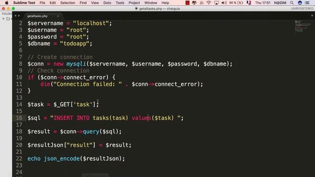 #6 ToDo APP - Android Mysql PHP - التواصل مع قاعدة بيانات خارجية смотреть онлайн