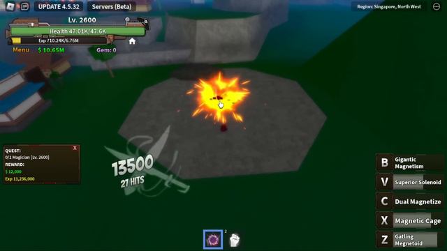 Starting Over as Eustass Kid and Eating Magnet Fruit | Update 4.5.3 King Legacy смотреть онлайн