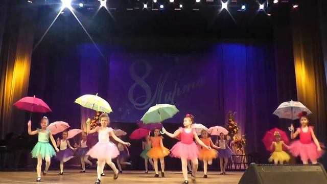 Хореографический ансамбль "Планета детства" - "Капельки дождя" смотреть онлайн