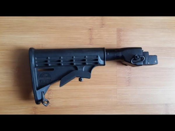 Ремонт трубы телескопического приклада Bushmaster для ВПО-209 (АКМ).