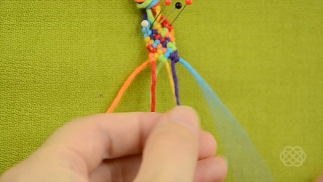 Rag Rug Friendship Bracelet / DIY Tutorial смотреть онлайн