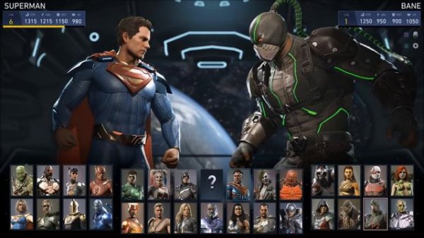 Injustice 2 - All Characters | List (HD) [1080p60FPS]