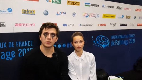 Дарья Павлюченко - Денис Ходыкин. ГП во Франции. 2019