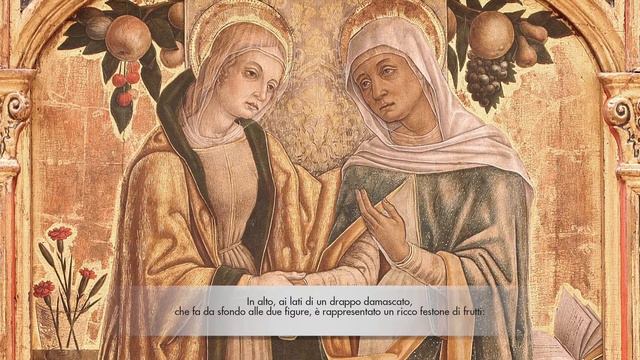 Vittore Crivelli - Trittico della Visitazione смотреть онлайн