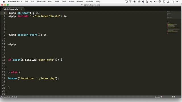100 Adding a special Function to our header file Learning PHP смотреть онлайн