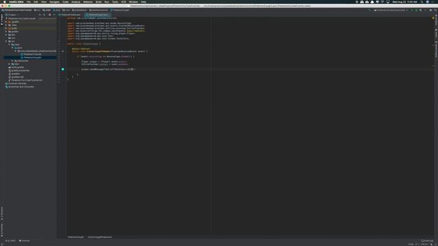 Pixelmon Plugin Development - Handling Pixelmon Events [03] смотреть онлайн