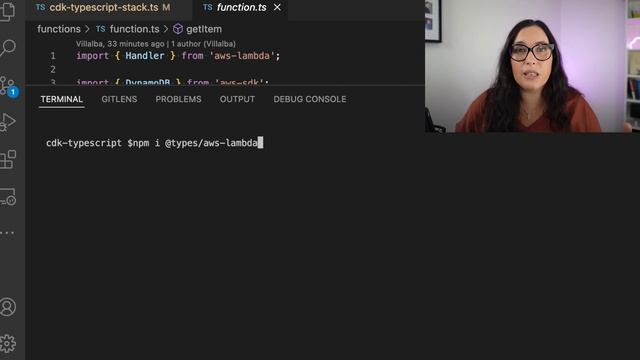 Write your Lambda functions using Typescript with AWS CDK смотреть онлайн