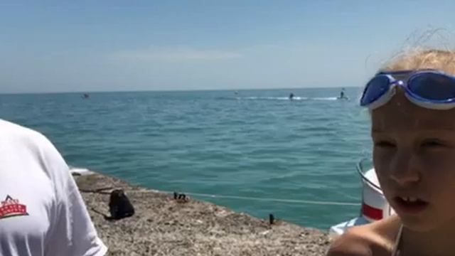 Иду на пляж с сестричкой! Одесса / Золотой Берег / 16-ая ст. Б. Фонтана / Odessa Beach