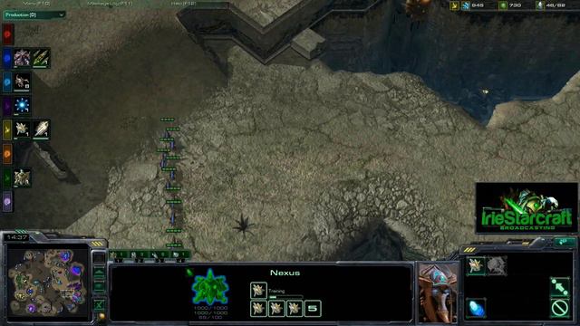 Starcraft 2 - 4v4: Master League [340] смотреть онлайн