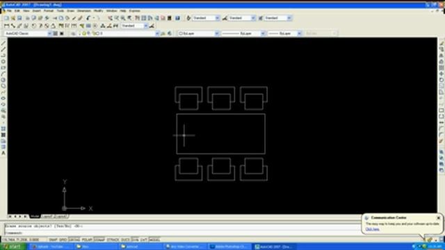 (Autocad Tutorial) How to use mirror option in Autodesk Autocad Software смотреть онлайн