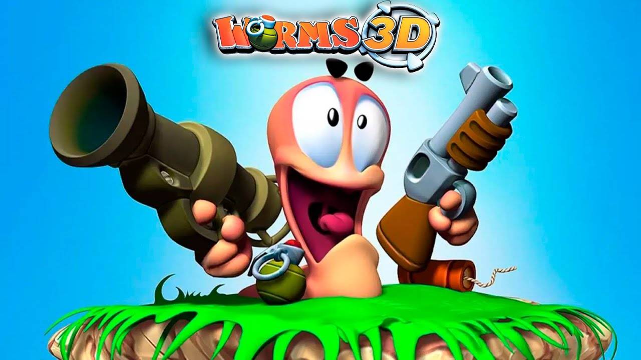Worms 3D. Начинаем прохождение червячков #worms #worms3d #games #stream смотреть онлайн