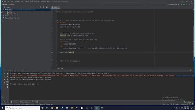 Create A Object Tracker from Scratch with Opencv In 5 min! смотреть онлайн