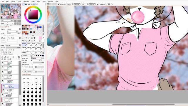 OС Speedpaint ❁ (Paint tool SAI 2) смотреть онлайн