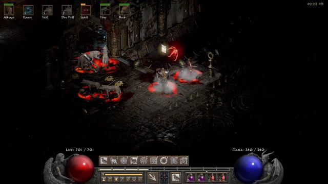 Diablo 2 resurrected - Summoner Druid VS Mephisto HELL смотреть онлайн