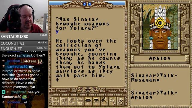Worlds of Ultima: The Savage Empire (DOS) - Session 1 смотреть онлайн