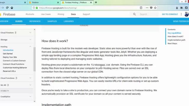 Firebase Tutorial 6 how firebase web hosting works смотреть онлайн