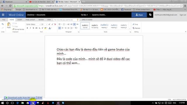 Demo Game Snake C/C++. смотреть онлайн