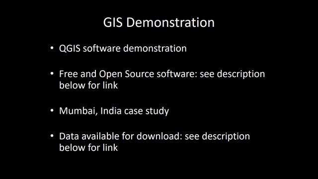 Introduction To Geographic Information Systems (GIS) Software: An Open Source Lecture  #GIS #Maps
