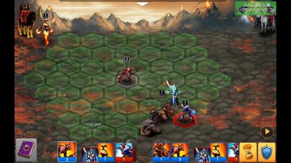 Heroes Magic World - Inferno New Android Gameplay | AndroidGaming