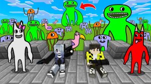 Армия 10000 БАНБАНОВ против базы НАЙСИКА БРО в майнкрафт ! GARTEN OF BANBAN MINECRAFT